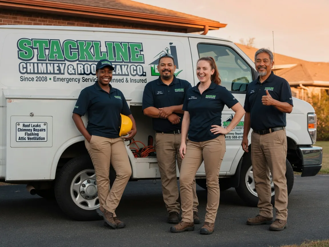 Chimney flashing repair company in North Dakota